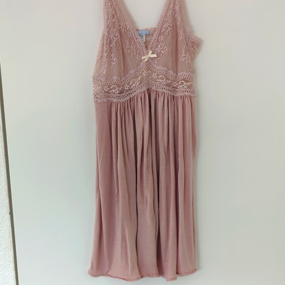 Anthropologie Eberjey Lace Nighty Small